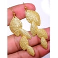 thumbnail image 1 of Designer Gold Plated Earring 2.54" E7819-13, 1 of 1