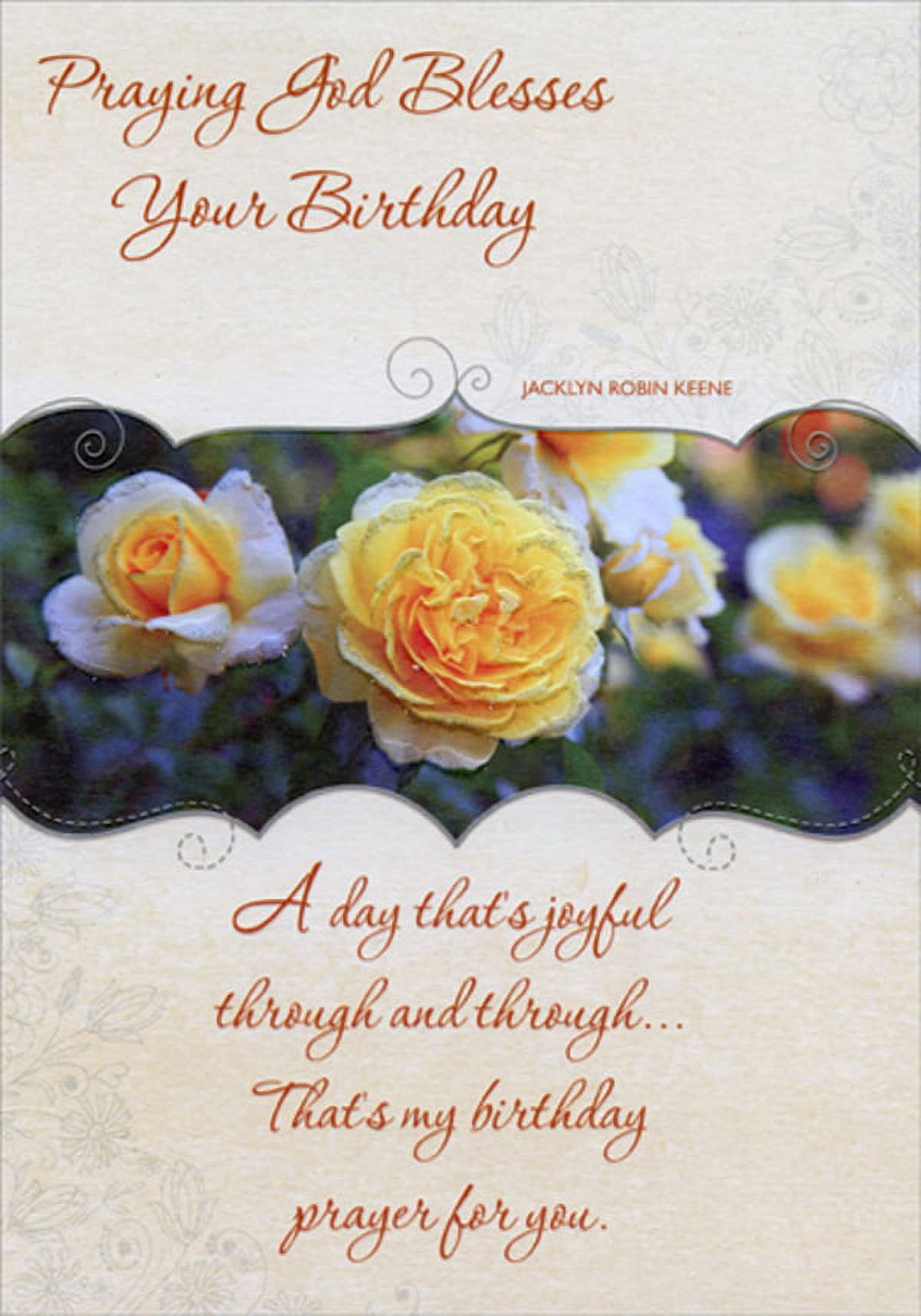 Happy Birthday Religious Cards Christian Birthday Card With Pink Cake