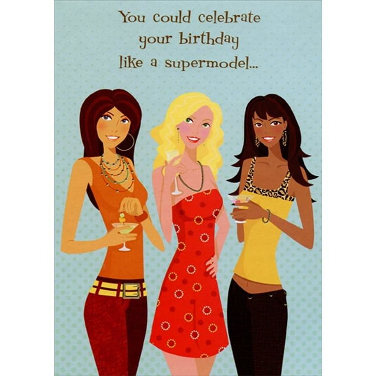 Designer Greetings They Call It a Birthday Suit Funny : Humorous Feminine  Birthday Card for Her : Woman : Women 