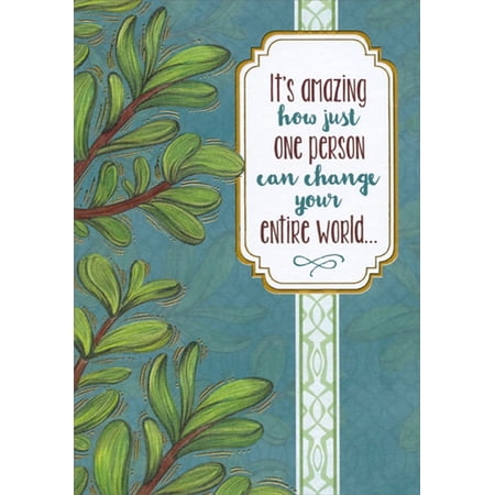 Designer Greetings Change Your Entire World Husband Birthday Card