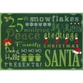 thumbnail image 1 of Designer Greetings Christmas Themes on Green Christmas Card (1 card/1 envelope), 1 of 2