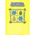 thumbnail image 1 of Designer Greetings Eggs and Flowers: Secret Pal Easter Card, 1 of 2