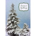 thumbnail image 1 of Designer Greetings Evergreen Trees and Swirls Box of 18 Winter Christmas Cards, 1 of 2