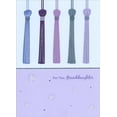 thumbnail image 1 of Designer Greetings Five Sparkling Tassels Graduation Congratulations Card for Granddaughter, 1 of 2