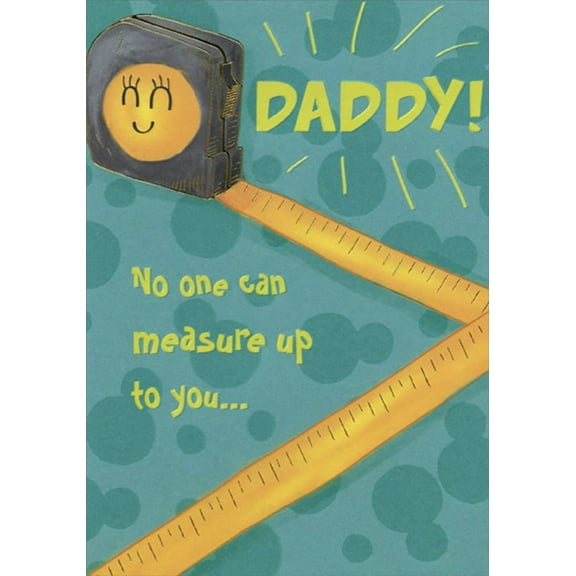 Designer Greetings Heavy Cardstock Father's Day Card, Gold