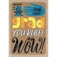 thumbnail image 1 of Designer Greetings High Five : Blue Foil Hand Middle School Graduation Card, 1 of 2