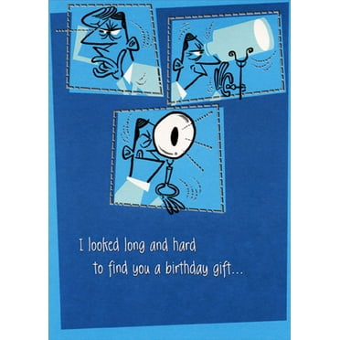 Funny Grandson Birthday Card With Dog Design - Humorous Family Compliment Greeting Card