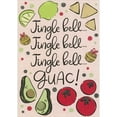 thumbnail image 1 of Designer Greetings Jingle Bell Guac Funny / Humorous 3D Interactive Sliding Panel Christmas Card for Daughter and Son-in-Law, 1 of 2