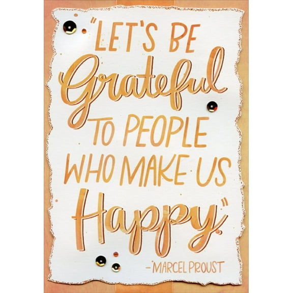 Happy Thanksgiving 3D Greeting Card w/Envelope