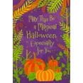 thumbnail image 1 of Designer Greetings Magical Halloween : 3 Pumpkins Under Purple Sky Halloween Card Especially for You, 1 of 2