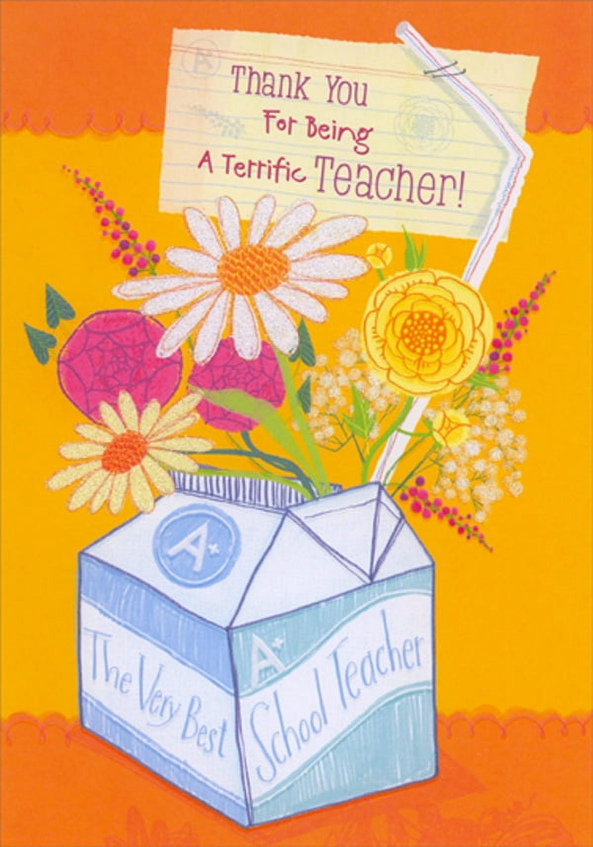 Thank You Card Designs For Teachers