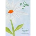 thumbnail image 1 of Designer Greetings Single White Flower Easter Card, 1 of 2