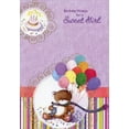 thumbnail image 1 of Designer Greetings Sitting Bear Holding Balloons and Small Teddy Bear Die Cut Juvenile : Kids Birthday Card for Young Girl, 1 of 2