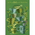 thumbnail image 1 of Designer Greetings Stack of Tea Cups St. Patrick's Day Card for Aunt, 1 of 2