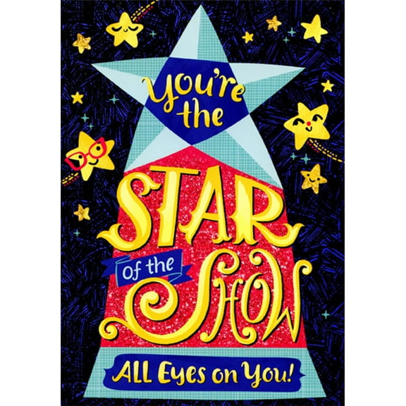 Designer Greetings Star of the Show Dance Recital Congratulations Card
