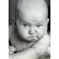 thumbnail image 1 of Designer Greetings Tough Baby with Mean Face Funny / Humorous Masculine Birthday Card, 1 of 2