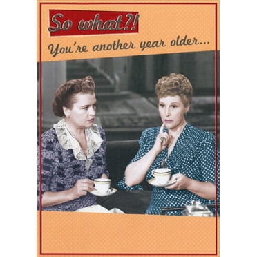 Funny Birthday Card For Her – 'Baby Glam Princess' Humorous Greeting For Women