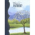 thumbnail image 1 of Designer Greetings What is a Father? Tree with White Flowers Father's Day Card, 1 of 2