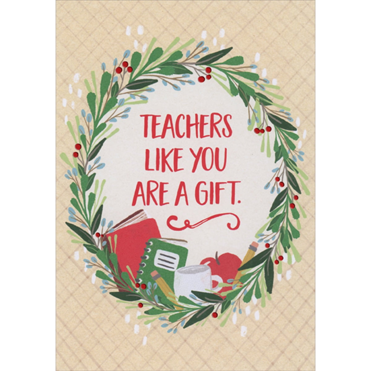 Mister... Teaching Assistant Christmas Card Christmas Card For TA Male