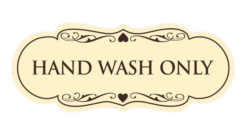 designer-hand-wash-only-sign-white-large-walmart-com for Free Printable Hand Wash Only Sign Designer Hand Wash Only Sign(White) - Large - Walmart.com for Free Printable Hand Wash Only Sign