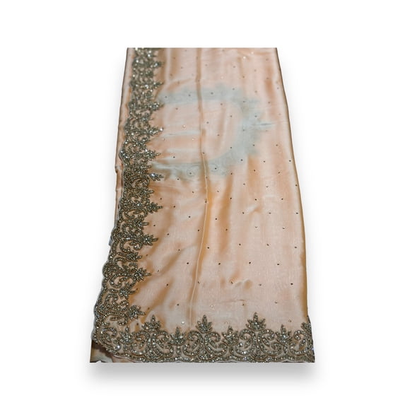 Designer Handwork Saree With Stones - 005