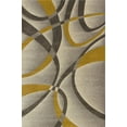 thumbnail image 1 of Designer Home Angles Area Rug 702-21371 La Chic Silver Silver 1' 10" x  2' 8" Rectangle, 1 of 1