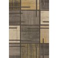 thumbnail image 1 of Designer Home Angles Area Rug 702-29172 Stiletto Grey Cubes Lines 5' 3" x 7' 6" Rectangle, 1 of 1