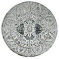 thumbnail image 1 of Designer Home Aviona Area Rug 2610 20691 Adelaide Wheat Bulbs Bordered 7' 10 x 7' 10" Round, 1 of 2