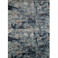 thumbnail image 1 of Designer Home Delos Area Rug 3001-00160 Via Vicosa Blue Rings Paisley 5' 3" x 7' 2" Rectangle, 1 of 3