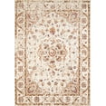 thumbnail image 1 of Designer Home Delos Area Rug 3001-00497 Ponte Vecchio Linen Floral Vines 5' 3" x 7' 2" Rectangle, 1 of 3