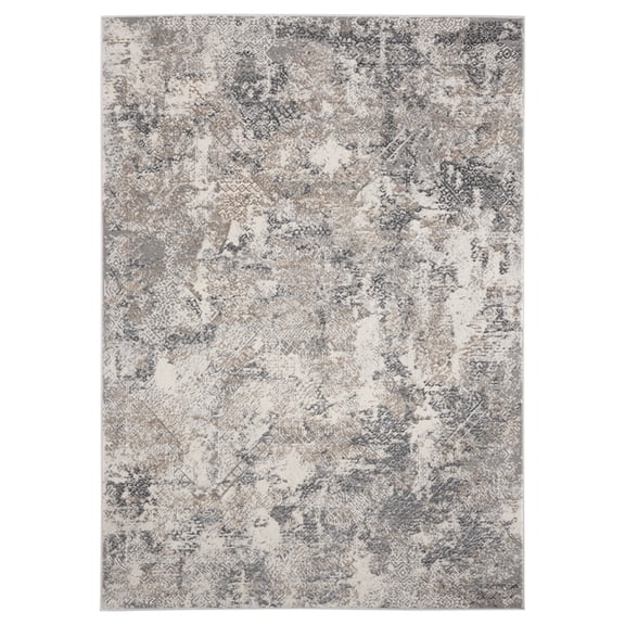 Designer Home Mantra Area Rug 2640 40191 Lennox Wheat Shaded Faded 2' 7" x  7' 4" Rectangle