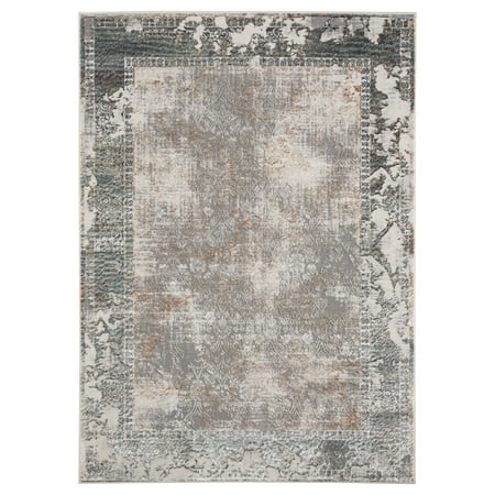 Designer Home Mantra Area Rug 2640 40275 Cashel Multi Faded Shaded 1' 11" x 3' Rectangle