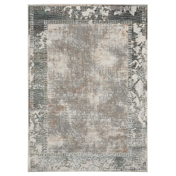 Designer Home Mantra Area Rug 2640 40275 Cashel Multi Faded Shaded 2' 7" x 7' 4" Rectangle