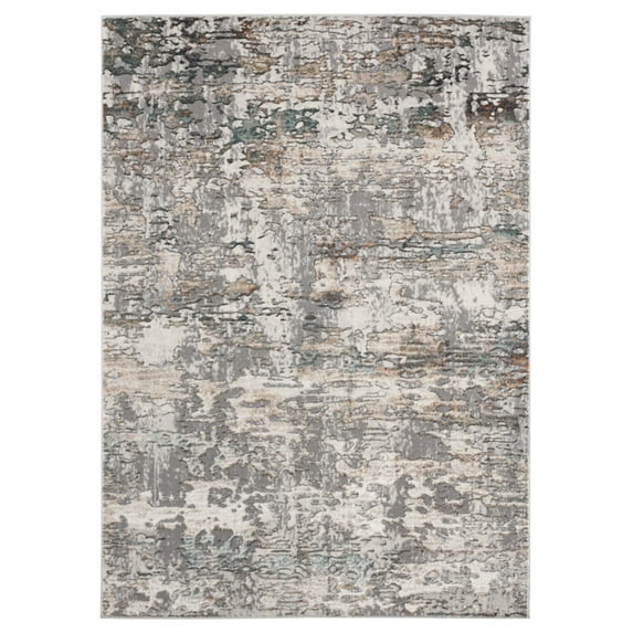 Designer Home Mantra Area Rug 2640 40575 Varina Multi Vintage Worn 2' 7" x 7' 4" Rectangle