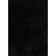 thumbnail image 1 of Designer Home Motif Shag Area Rug 2300 00121 Catalina Black Soft Plush 2' 7" x 3' 11" Rectangle, 1 of 2