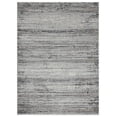 thumbnail image 1 of Designer Home Outback Area Rug 4540 20872 Westway Grey Rows Bars 7' 10 x 7' 10" Round, 1 of 2