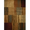 thumbnail image 1 of Designer Home Regal Area Rug 750-04550 Shadows Brown Boxes Waves 1' 10" x 3' Rectangle, 1 of 4