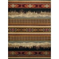 thumbnail image 1 of Designer Home Regal Area Rug 750-06175 Spring Mountain Multi Diamonds Arrows 5' 3" x 7' 2" Rectangle, 1 of 1