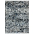 thumbnail image 1 of Designer Home Slate Area Rug 4535 10160 Barcelona Blue Shaded Faded 7' 10 x 7' 10" Round, 1 of 2