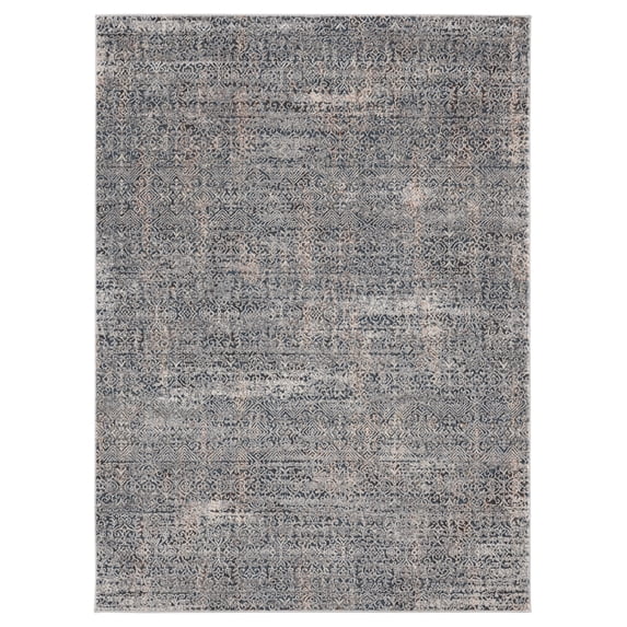 Designer Home Suave Area Rug 2620 33075 Madigan Blue Faded Shaded 5' 3" x 7' 2" Rectangle
