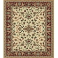 thumbnail image 1 of Designer Home Urban Area Rug 040-37597 Columbia Cream Scrolls Floral 5' 3" x 7' 6" Rectangle, 1 of 1