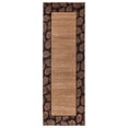 thumbnail image 1 of Designer Home Woodlands Area Rug 2055 41026 Pine Border Beige Lined Acorns 2' 7" x  7' 4" Rectangle, 1 of 2