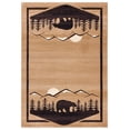 thumbnail image 1 of Designer Home Woodlands Area Rug 2055 41226 Treetops Beige Repeat Mirrored 7' 10" x 10' 6" Rectangle, 1 of 2