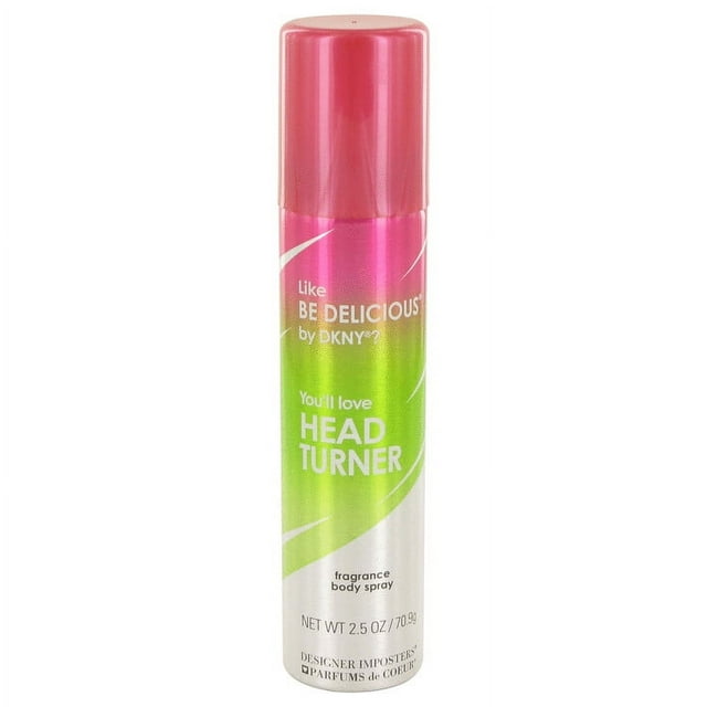Designer Imposters Head Turner by Parfums De Coeur Body Spray 2.5 oz for Women Pack of 3