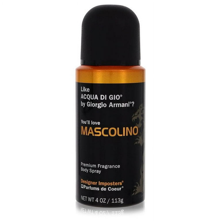 Designer Imposters Mascolino Body Spray By Parfums De Coeur Designer Imposters Mascolino Body Spray By Parfums De Coeur
