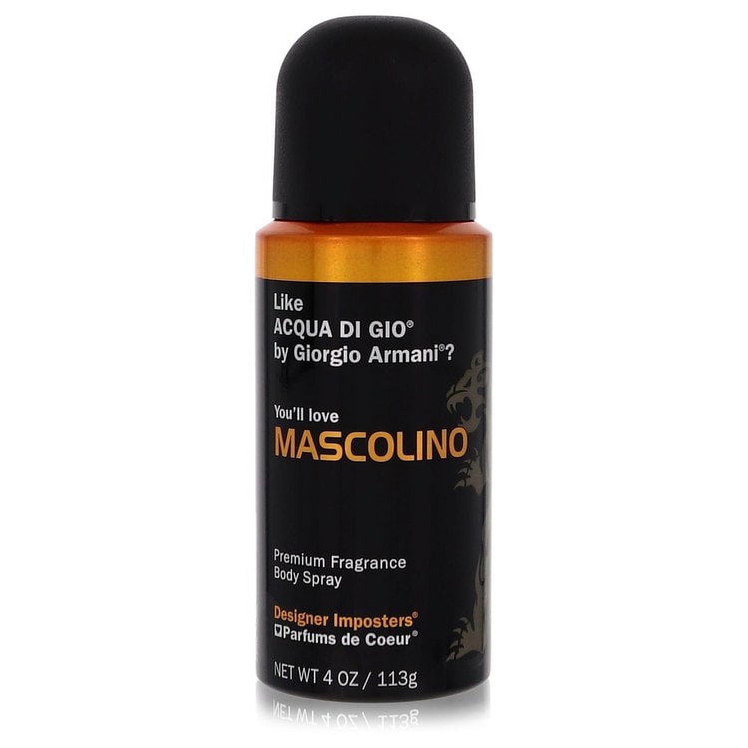 Designer Imposters Mascolino Body Spray By Parfums De Coeur Designer Imposters Mascolino Body Spray By Parfums De Coeur