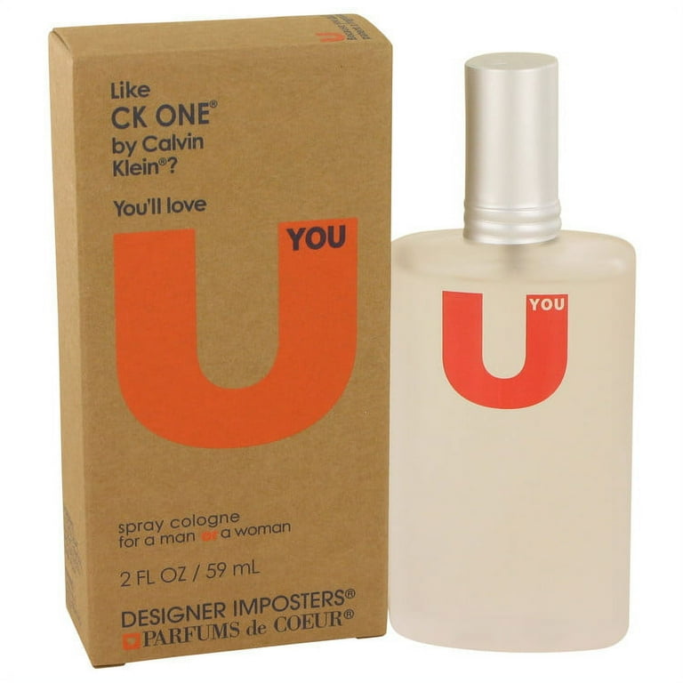 Designer Imposters U You Cologne Spray (Unisex) By Parfums De Coeur - 2 oz Designer Imposters U You Cologne Spray (Unisex) By Parfums De Coeur - 2 oz