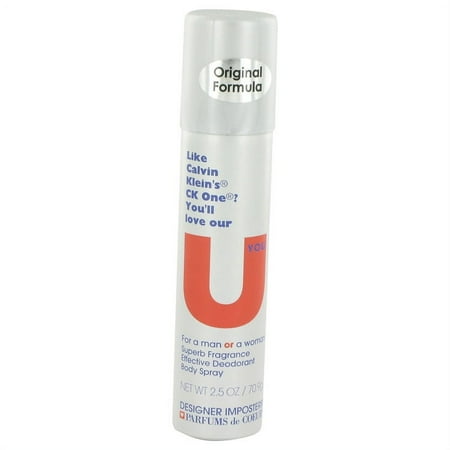 Designer Imposters U You Unisex Body Spray, 2.5 fl. oz.