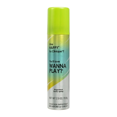 Designer Imposters Wanna Play? Body Spray, 2.5 oz.