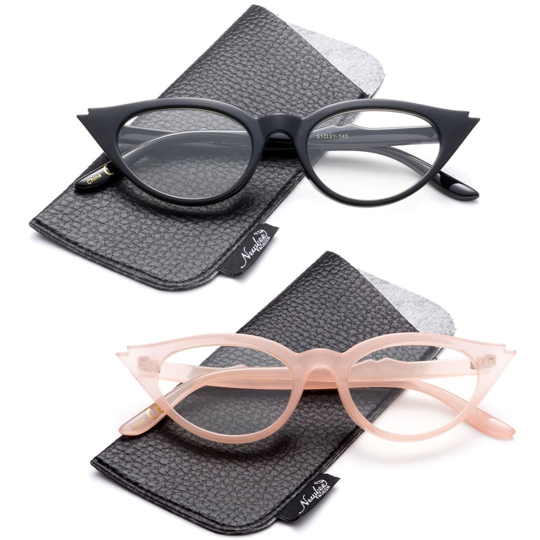 Designer Inspired Cateyes Vintage Clear Lens Glasses Cat  display picture 1